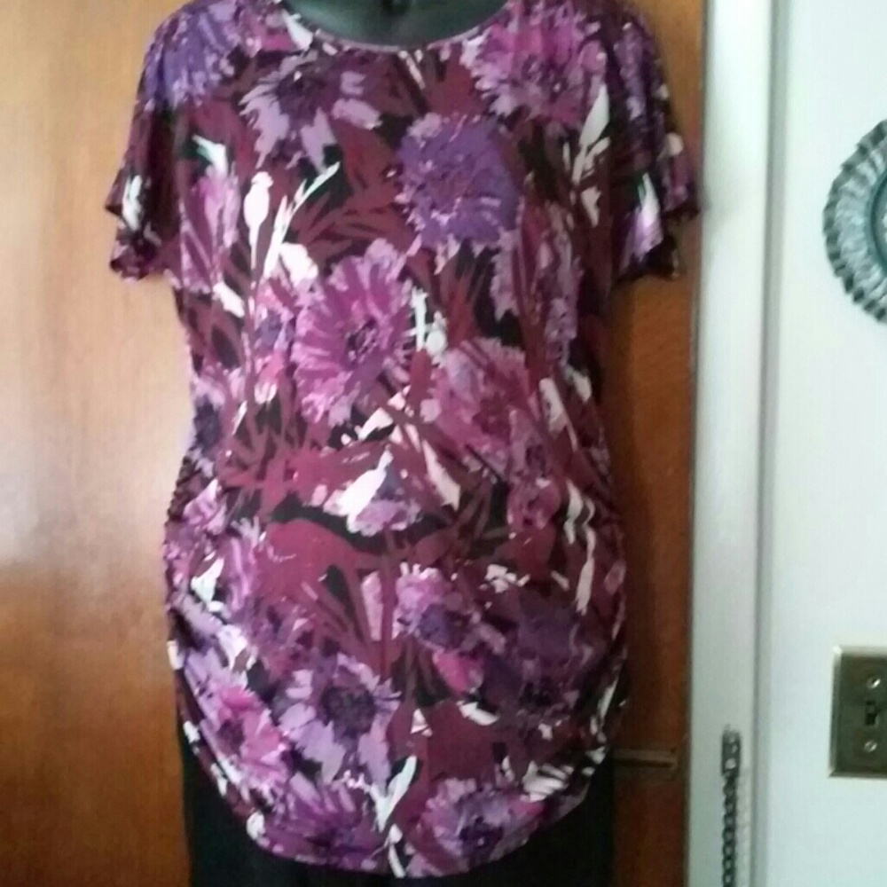 Oh Baby by Motherhood Maternity Shirt L